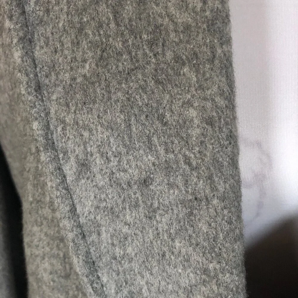 Vintage Hunter Haig Gray Wool Blazer — Union Made in USA | Quiet Luxury Classic - Picture 7 of 11